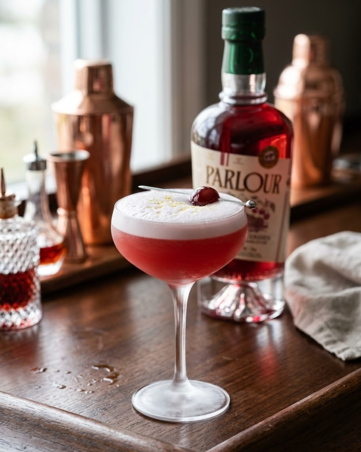 Cherry Gin Sour
