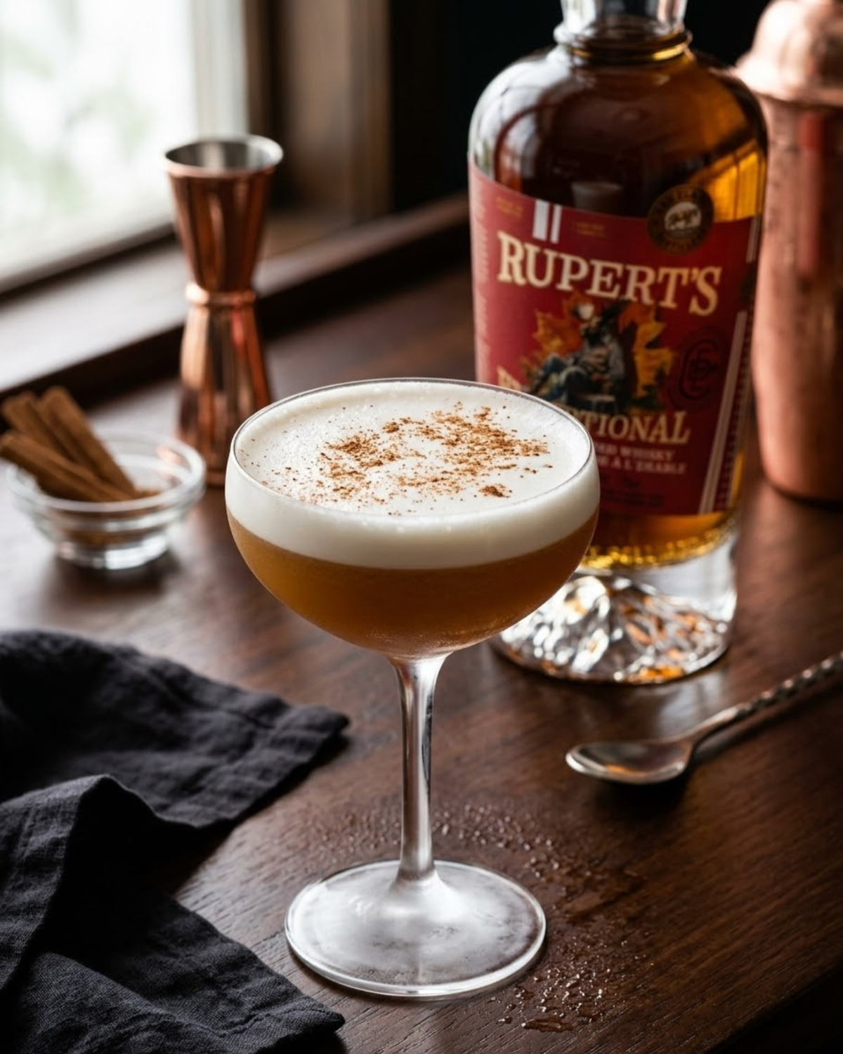 Maple Whisky Sour