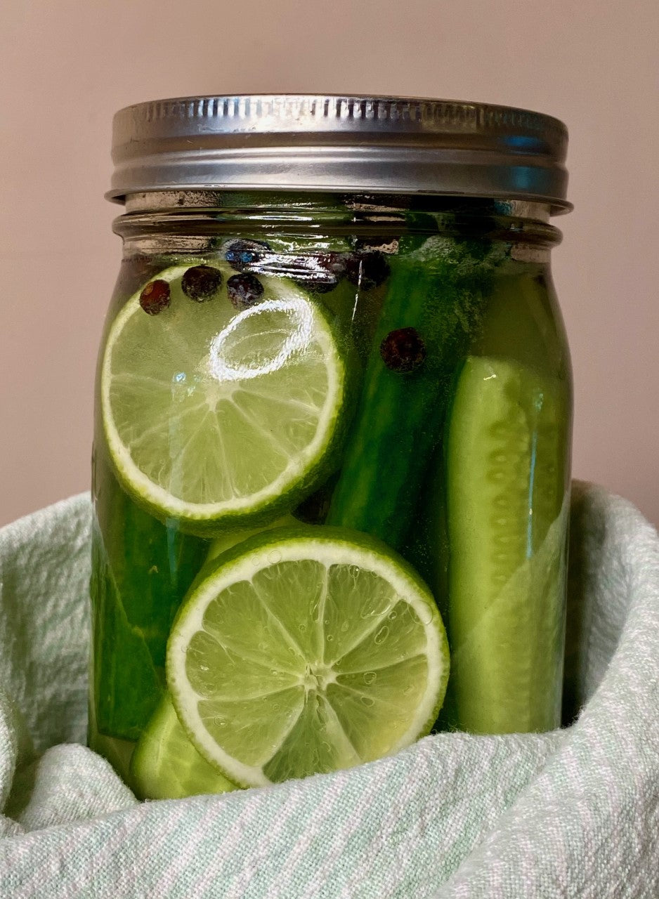 Eau Claire Distillery’s Gin and Tonic Refrigerator Pickles